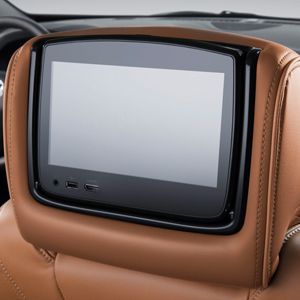 GM Rear-Seat Infotainment System with DVD Player in Brandy Vinyl 84367593