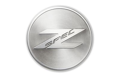 GM Center Cap in Bright Aluminum Finish with Z-Spec Logo 19300321