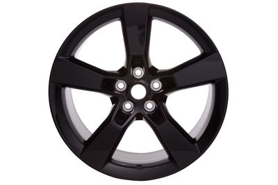 GM 20x9-Inch Aluminum 5-Spoke Rear Wheel in Black 19301171