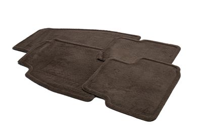 GM Front and Rear Carpeted Floor Mats in Cocoa 22857651