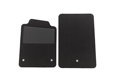 GM Front Carpeted Floor Mats in Ebony 25864433