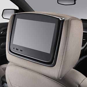 GM Rear Seat Infotainment System in Light Ash Gray Cloth with Light Ash Gray Stitching 84598520