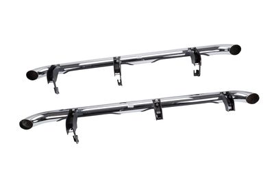 GM Double Cab (with Diesel Engine) 4-Inch Round Assist Steps in Chrome 22912926