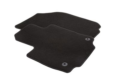 GM First-Row Carpeted Floor Mats in Jet Black 84102664
