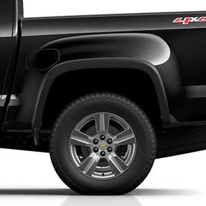 GM Front and Rear Fender Flare Set in Black 84059964