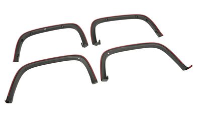 GM Front and Rear Fender Flare Set in Black 84059964