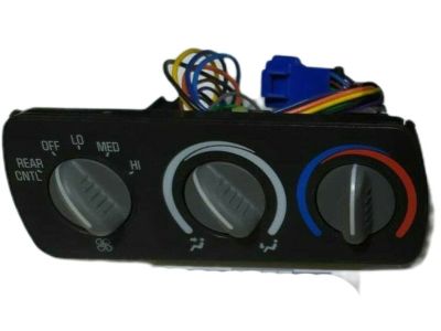 GM 16181175 Auxiliary Heater & Air Conditioner Control Assembly*Front Control*Marked Print