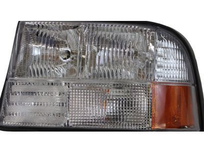 GM 16526227 Headlight Assembly, (W/ Front Side Marker & Parking & Turn Signal Lamp)