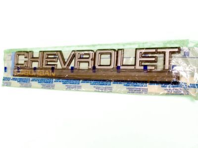 GM 15996486 Plate Assembly, End Gate Name"Chevrolet"