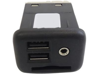 GM 22990883 Receptacle Assembly, Audio Player & Usb *Black