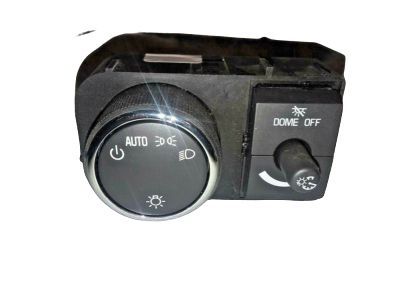 GM 25858426 Switch Assembly, Headlamp & Instrument Panel Lamp Dimmer & Dome Lamp *Ebony