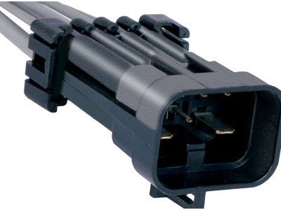 GM 12117321 Connector, W/Leads, 7-Way M. *Black