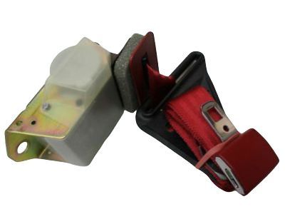 GM 12503622 Rear Seat Belt Retractor Side Unit Right*Flame Red *Red