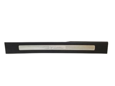 GM 15848379 Plate Assembly, Front Side Door Sill Trim *Ebony