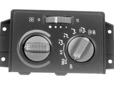 GM 16205775 Heater & Air Conditioner Control Assembly