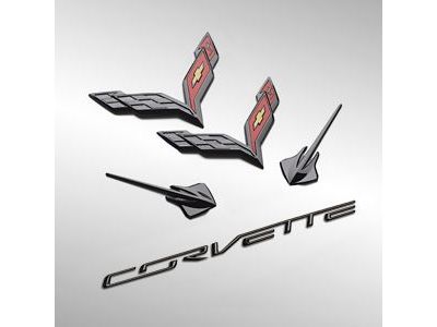 2017 Chevrolet Corvette Emblem - 23465587