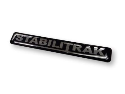 GM 15116012 Plate Assembly, Rear Door Name *Stabilitrak