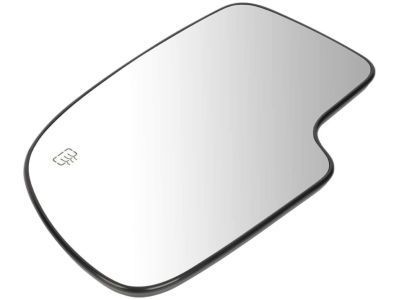 GM 19120543 Mirror,Outside Rear View LH (Flat Reflector Glass & Backing Plate)