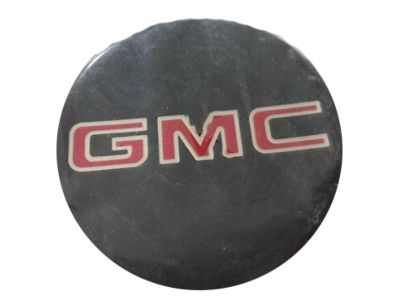 GM 15634862 Insert, Gmc Hub Cap *Red 'Gmc' On