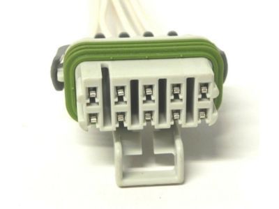 GM 15306119 Connector, W/Leads, 10-Way F. *Gray *Gray