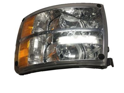 GM 22853027 Headlight Assembly, (W/ Front Side Marker & Parking & T/Side