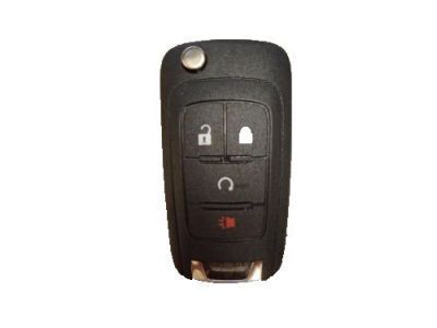 GM 13579216 Key Assembly, Door Lock & Ignition Lock Folding (W/ Remote Control Door