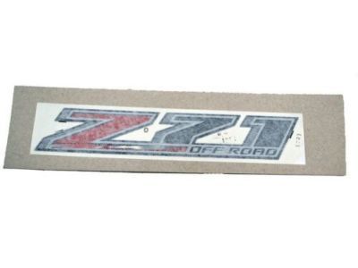 GM 22774901 Decal, Pick Up Box Side Rear