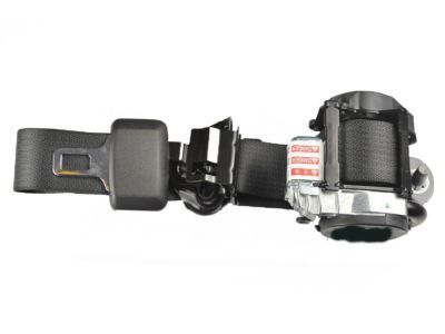 GM 19355803 Driver Seat Belt Kit (Retr Si) (W/ Pre, Tensr)*Black