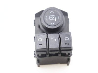 GM 23154702 Switch Assembly, Outside Rear View Mirror Remote Control Block Crb*Black Carbon
