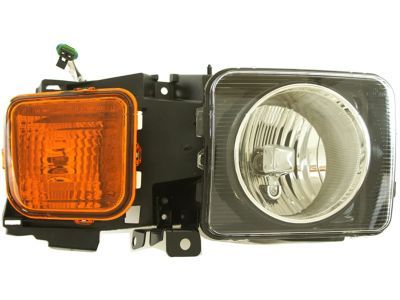 GM 15951163 Headlamp,(W/Parking & Turn Signal Lamp)