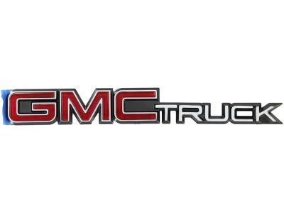 GM 15675400 Plate Assembly, End Gate Name /Gmc Truck