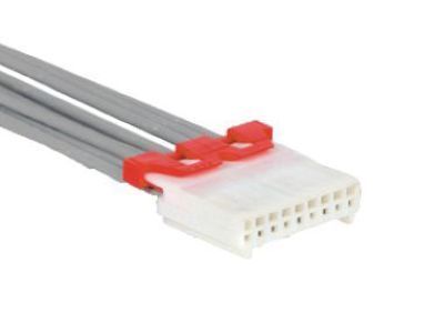 GM 12102628 Connector, W/Leads, 9-Way F. *Natural