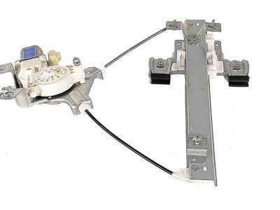GM 23227000 Rear Driver Side Power Window Regulator And Motor Assembly (Lh)
