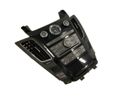 GM 20819982 Control Assembly, Amplitude Modulation/Frequency Modulation Stereo & Clock & Audio D*Ebony