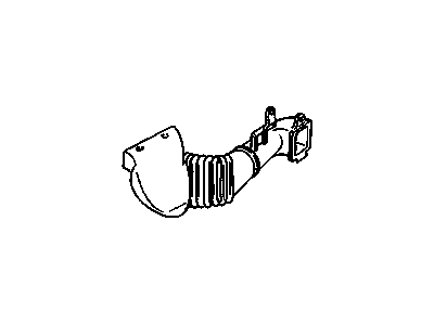 GM 1643079 Duct, Front Air Intake