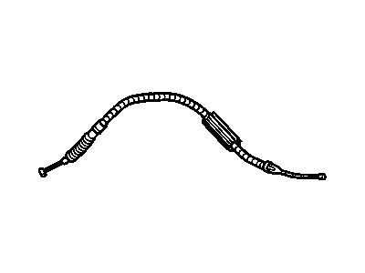 Cadillac STS Parking Brake Cable - 20772270