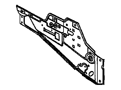 GM 16630117 Module Assembly, Rear Side Door Locking System L/H