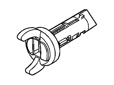 Cadillac Ignition Lock Cylinder - 15825350