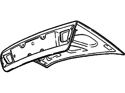 GM 92164465 Lid Assembly, Rear Compartment