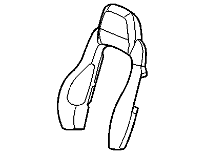 GM 19330712 Pad Asm,Driver Seat Back Outer Side Bolster