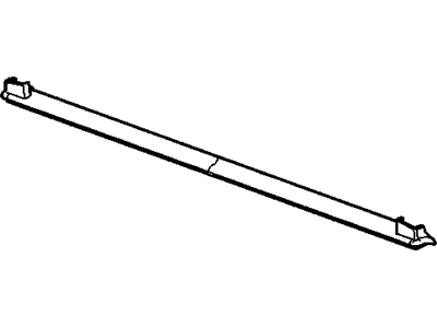 GM 15078794 Sealing Strip Assembly, M/Gate Window Outer