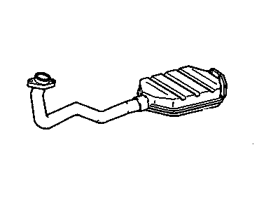 GM 25104584 Catalytic Converter Assembly (W/Exhaust