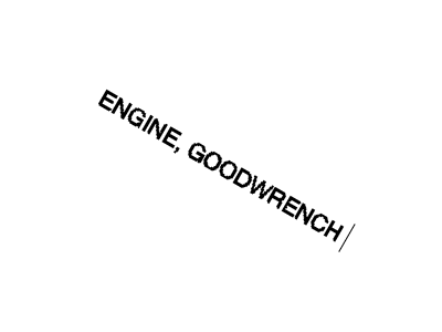 GM 88893287 Engine Assembly,Gasoline, 5.7L "F" (Goodwrench)