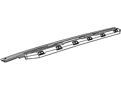 GM 19210927 Reinforcement,Roof Outer Side Rail (LH)