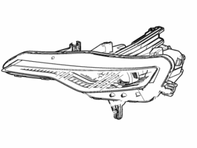 GM 84529726 Front Headlight Assembly