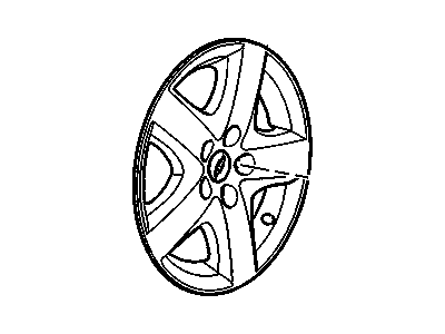 2007 Chevrolet Cobalt Wheel Cover - 9596134