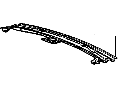 GM 95048242 Panel Assembly, Roof Rear Header
