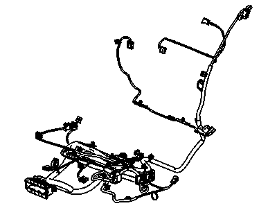GM 22860698 Harness Assembly, Front Seat Wiring