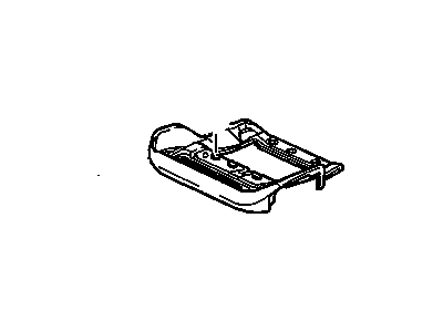GM 12456706 FRAME, Front Seat Cushion