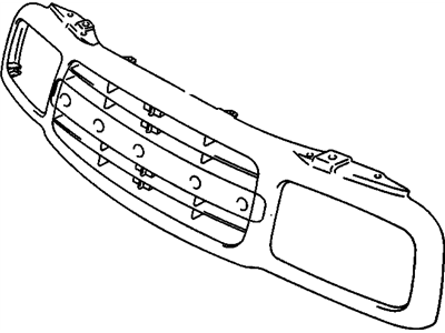 GM 91176398 Grille,Front (On Esn)